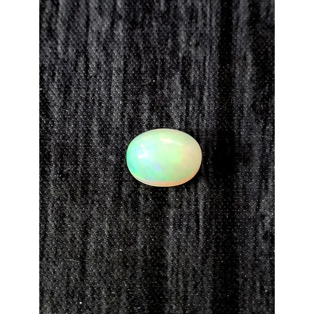 Certified Natural Opal 3.12cts Cabochon‎ Fire Brilliant Color